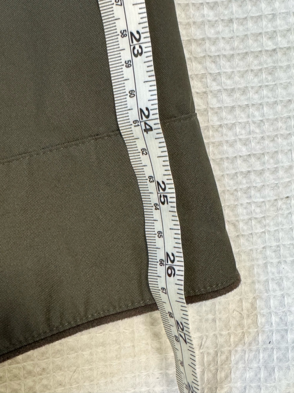 Men's reversible blue Olive Green Field Jacket - Picture 11 of 14